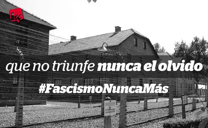 Recuerdo y homenaje a las las víctimas del Holocausto