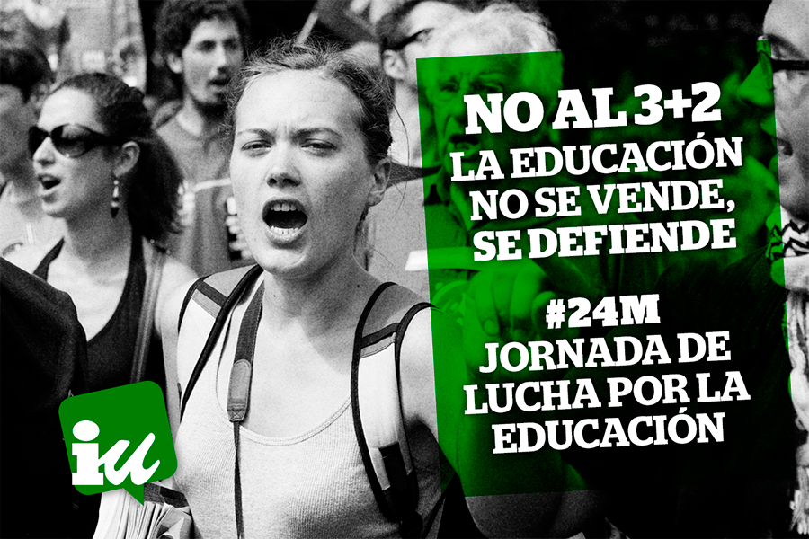 Apoyamos y animamos a participar en la huelga universitaria convocada para mañana en defensa de una universidad pública de calidad y contra las medidas del PP para privatizarla