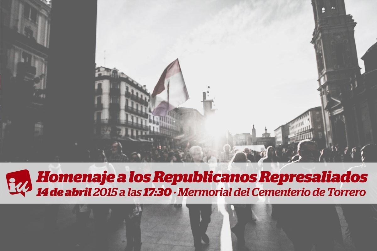14 de abril. Homenaje a las personas represaliadas por el franquismo