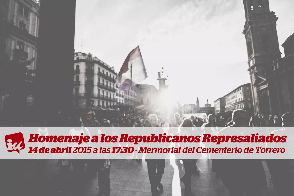 14 de abril. Homenaje a las personas represaliadas por el franquismo