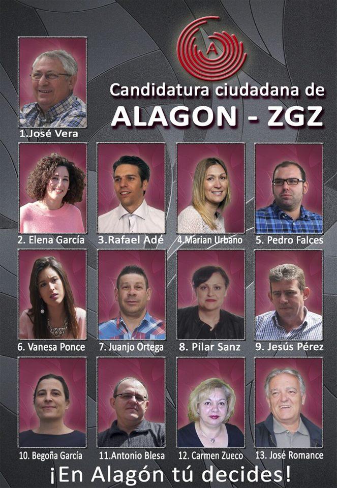 Presentación de la Candidatura Ciudadana de Alagón – ZGZ