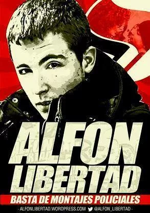 Llamamiento a la participación en la concentración que exige libertad para Alfon
