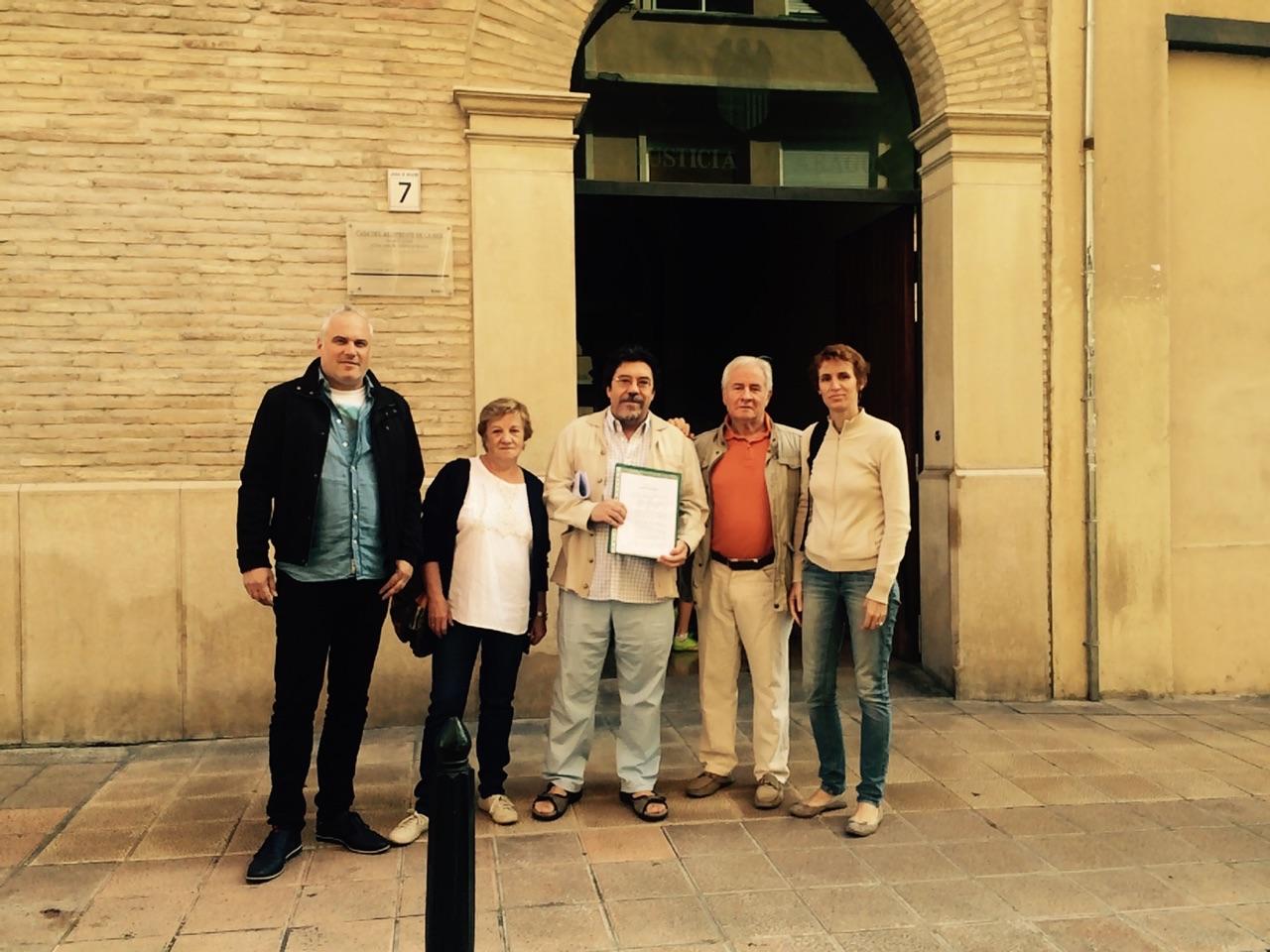 El Grupo Contra los Conciertos Educativos pide al Justicia de Aragón que solicite el expediente del nuevo colegio privado de Cuarte