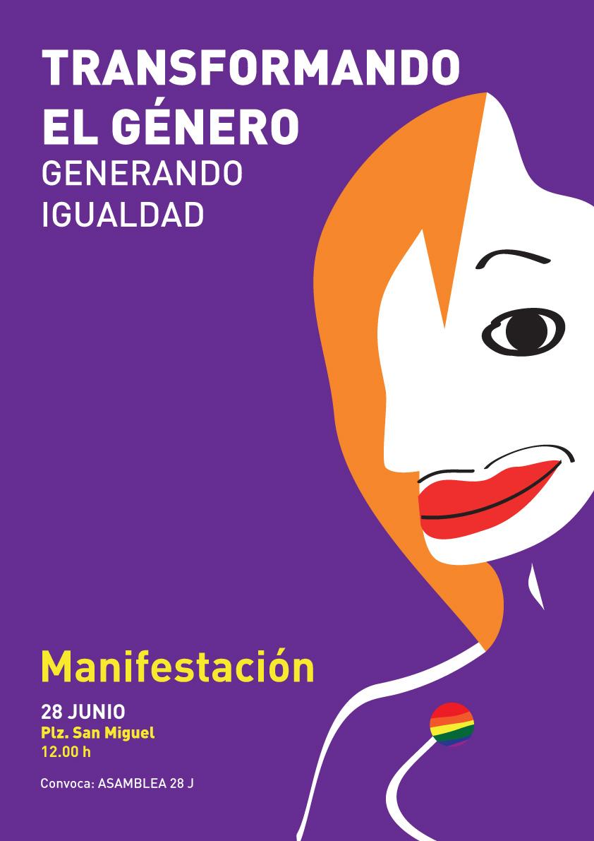 Día del Orgullo LGTBI: Reclamamos una Ley Integral de Transexualidad y Leyes contra la trasfobia, lesbofobia y homofobia