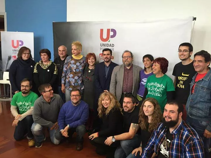 Alberto Garzón presenta en Zaragoza Unidad Popular Aragón, candidatura que abandera la coherencia