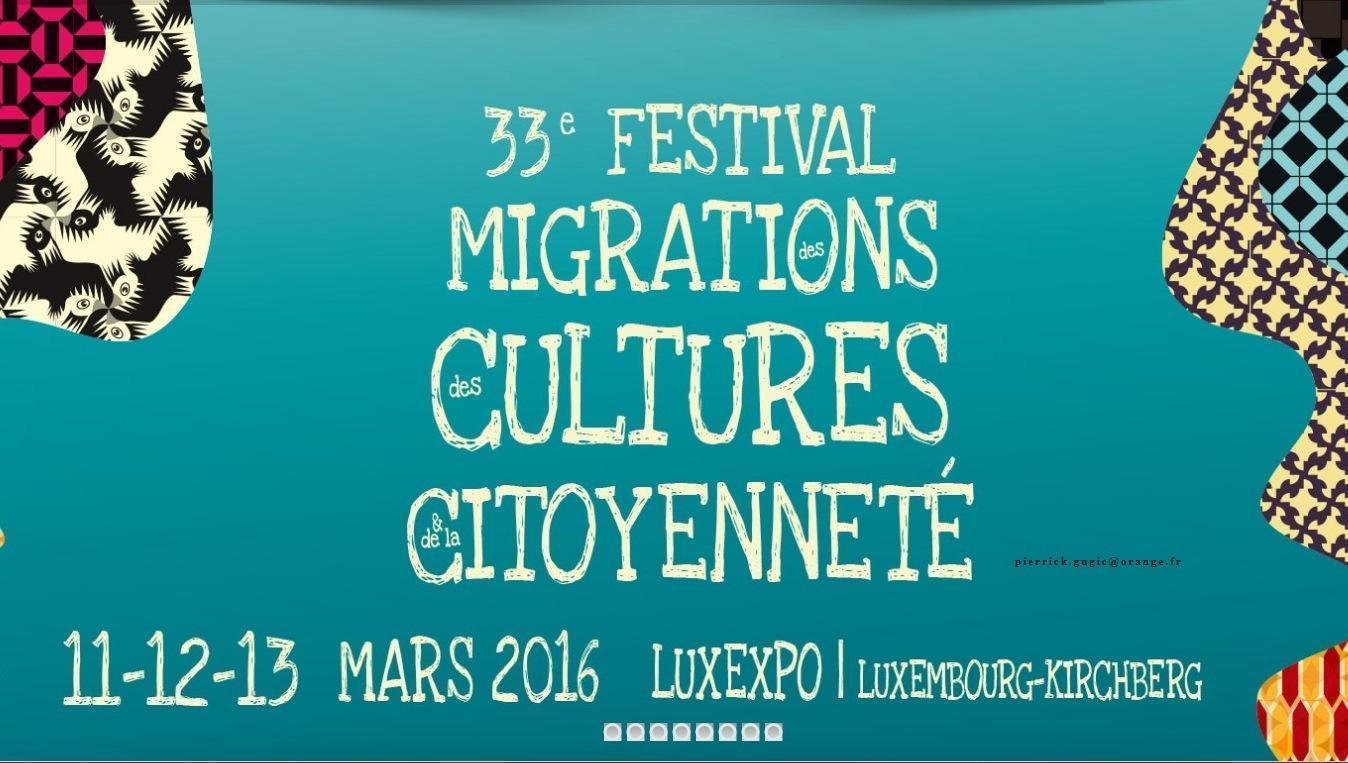 Adolfo Barrena participa en el Festival de la migración, la cultura y la ciudadanía de Luxemburgo