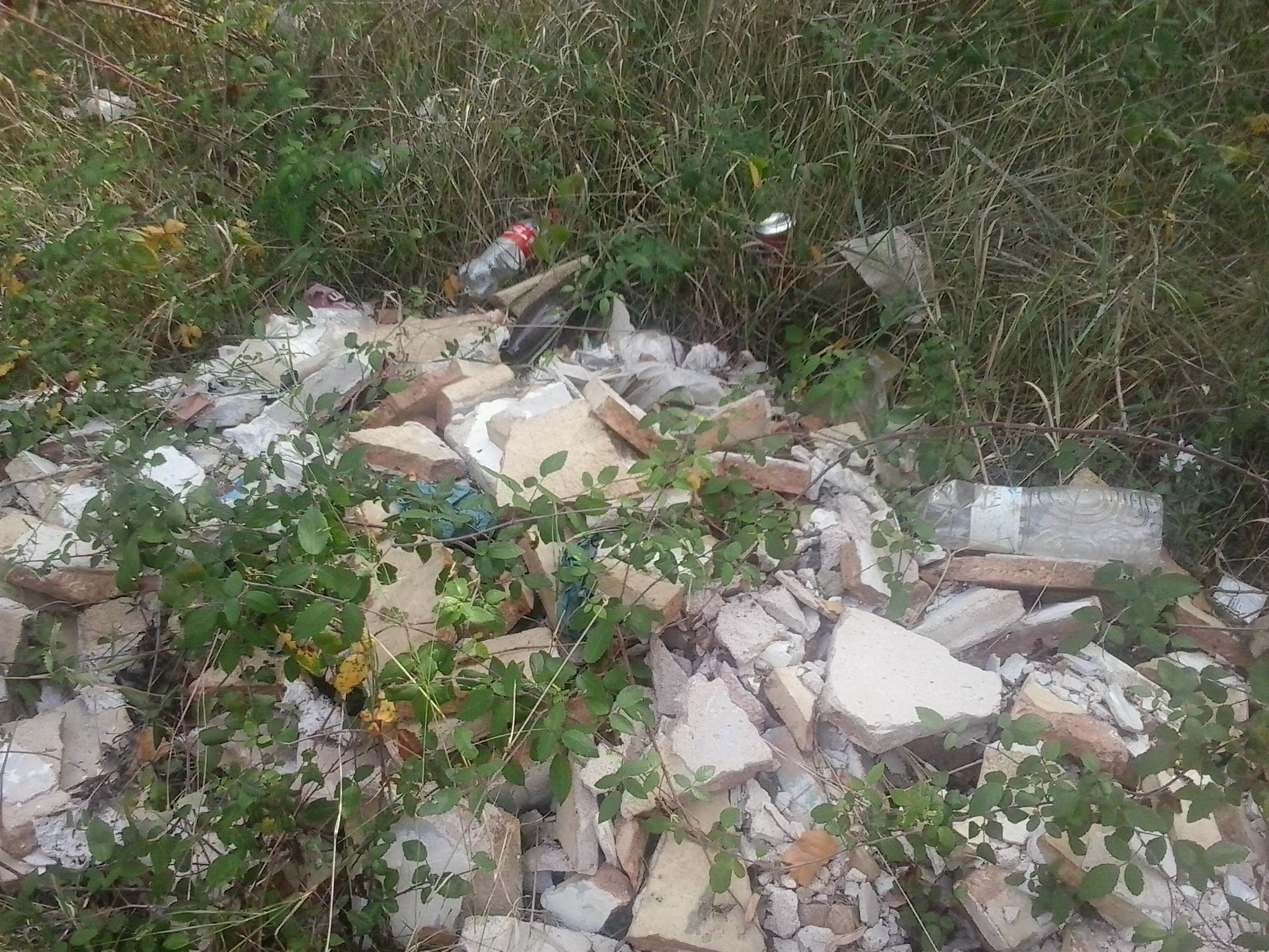 Instamos al Ayuntamiento de Fraga a señalizar las zonas con riesgo de vertidos incontrolados de titularidad pública