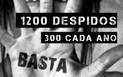 Apoyamos la huelga convocada por CGT en HP y participamos en la concentración en defensa del empleo