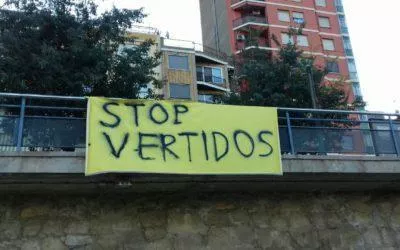 Denunciamos nuevos vertidos en el río Cinca a su paso por Fraga