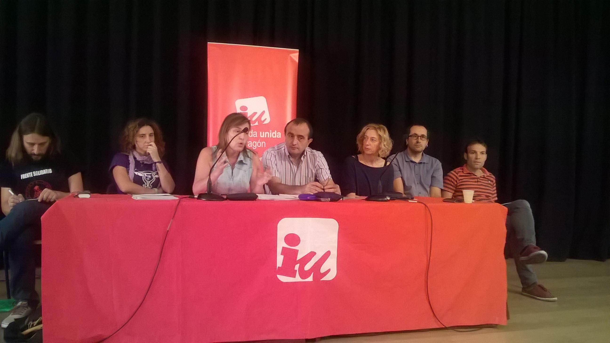 IU Zaragoza presenta en asamblea de militantes su Plan de Acción Estratégico 2016/2019