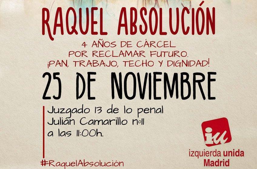 Barrena: “La situación de Raquel Tenías es sumamente injusta, estamos con ella y mañana la acompañaremos en el juicio”
