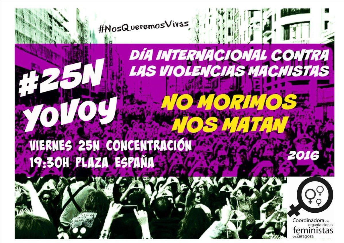 Hoy salimos a las calles por una sociedad libre de Violencia Machista