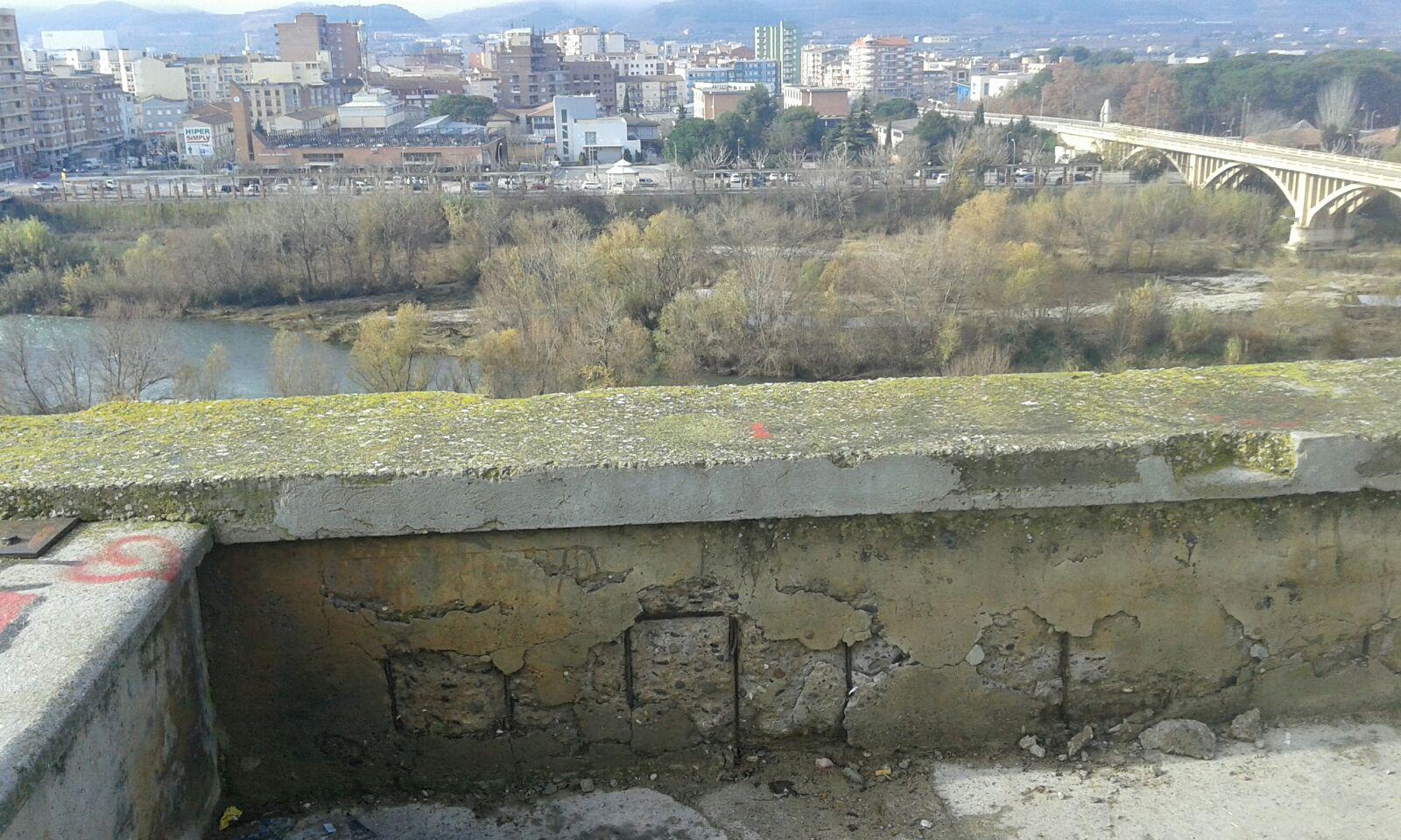 Lamentamos el retraso en la instalación de una valla de seguridad en una zona de Roqueta-San Benito de Fraga