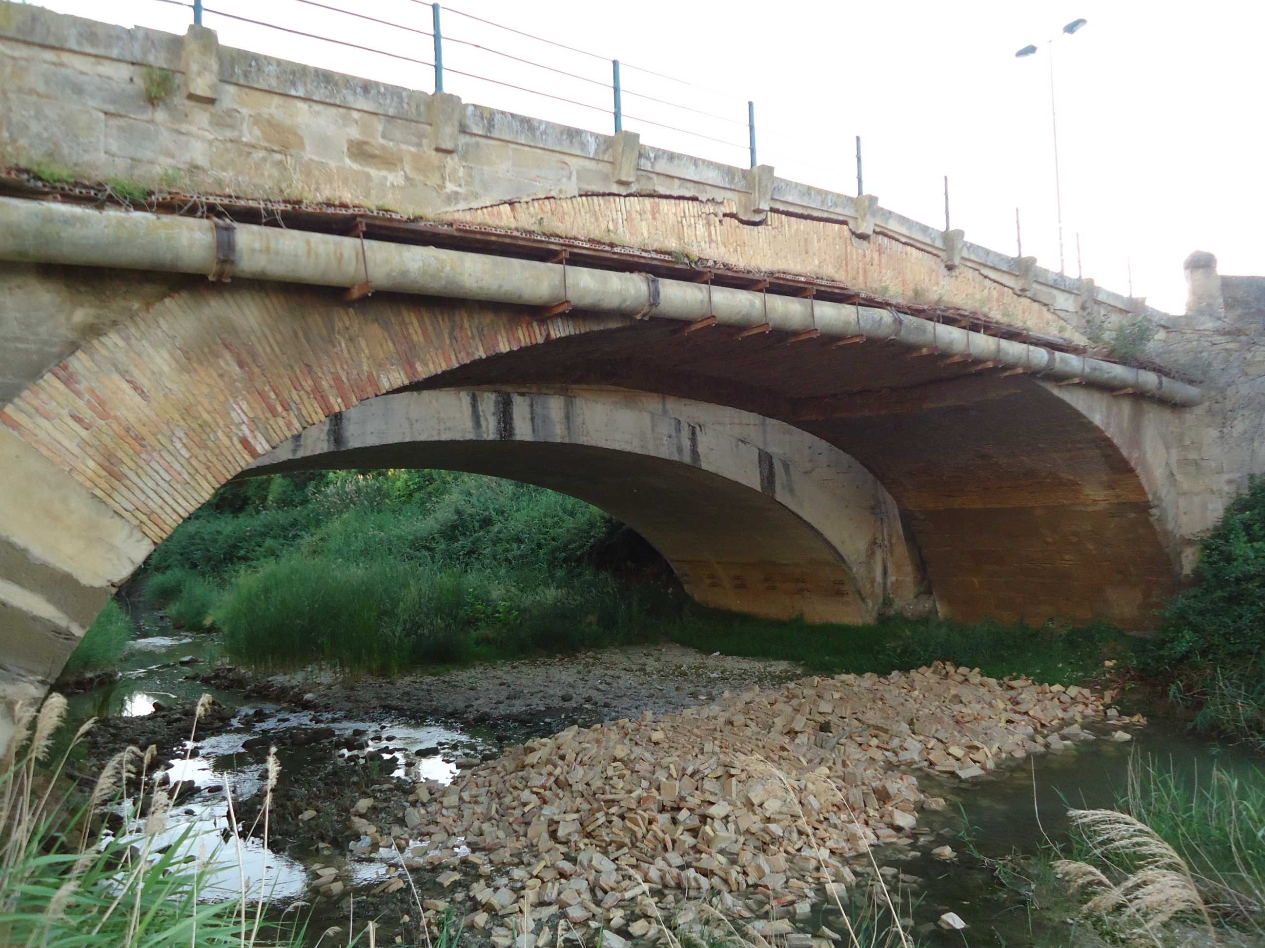 Pedimos al Gobierno de Aragón la rehabilitación del puente San Francisco de Ejea de los Caballeros