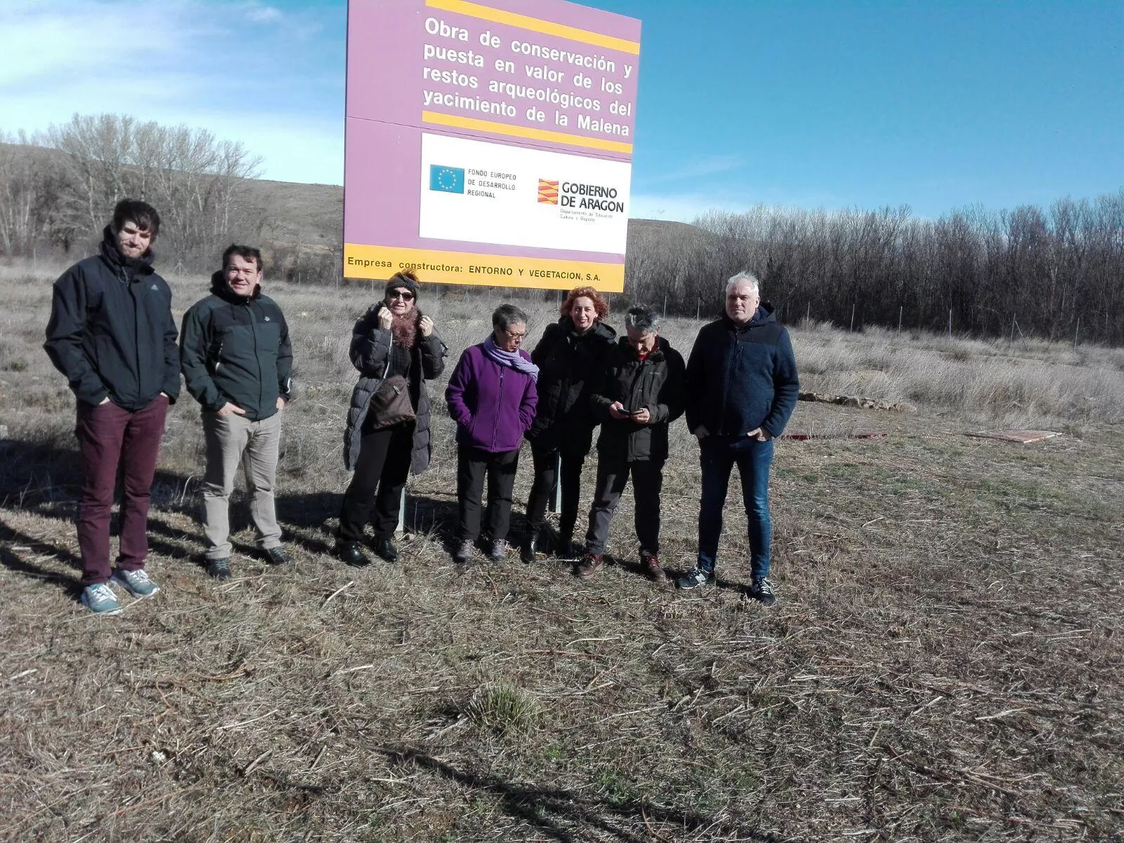 Todo nuestro apoyo al proyecto de recuperación del yacimiento de La Malena