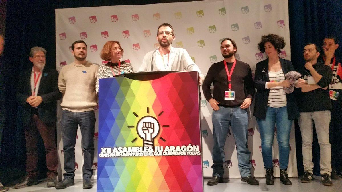 Álvaro Sanz, nuevo Coordinador de IU Aragón