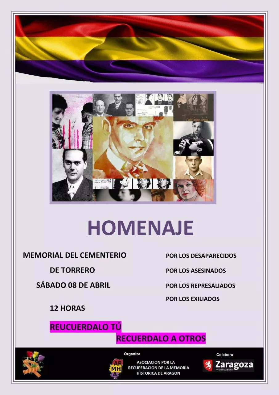 Participamos en el homenaje a las personas represaliadas por el franquismo organizado por ARMHA