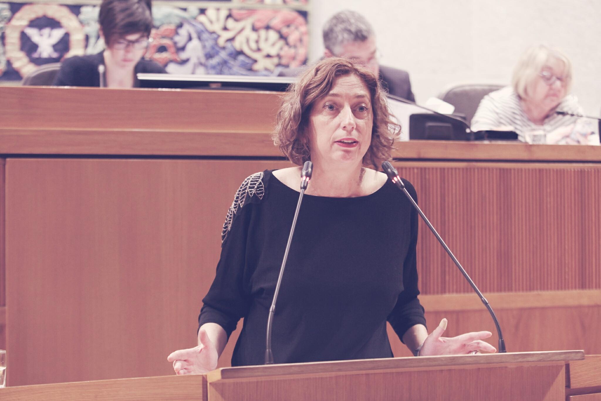 Satisfechos por las medidas para mejorar la atención psicológica a menores víctimas de la violencia machista, tras las preguntas de nuestra diputada