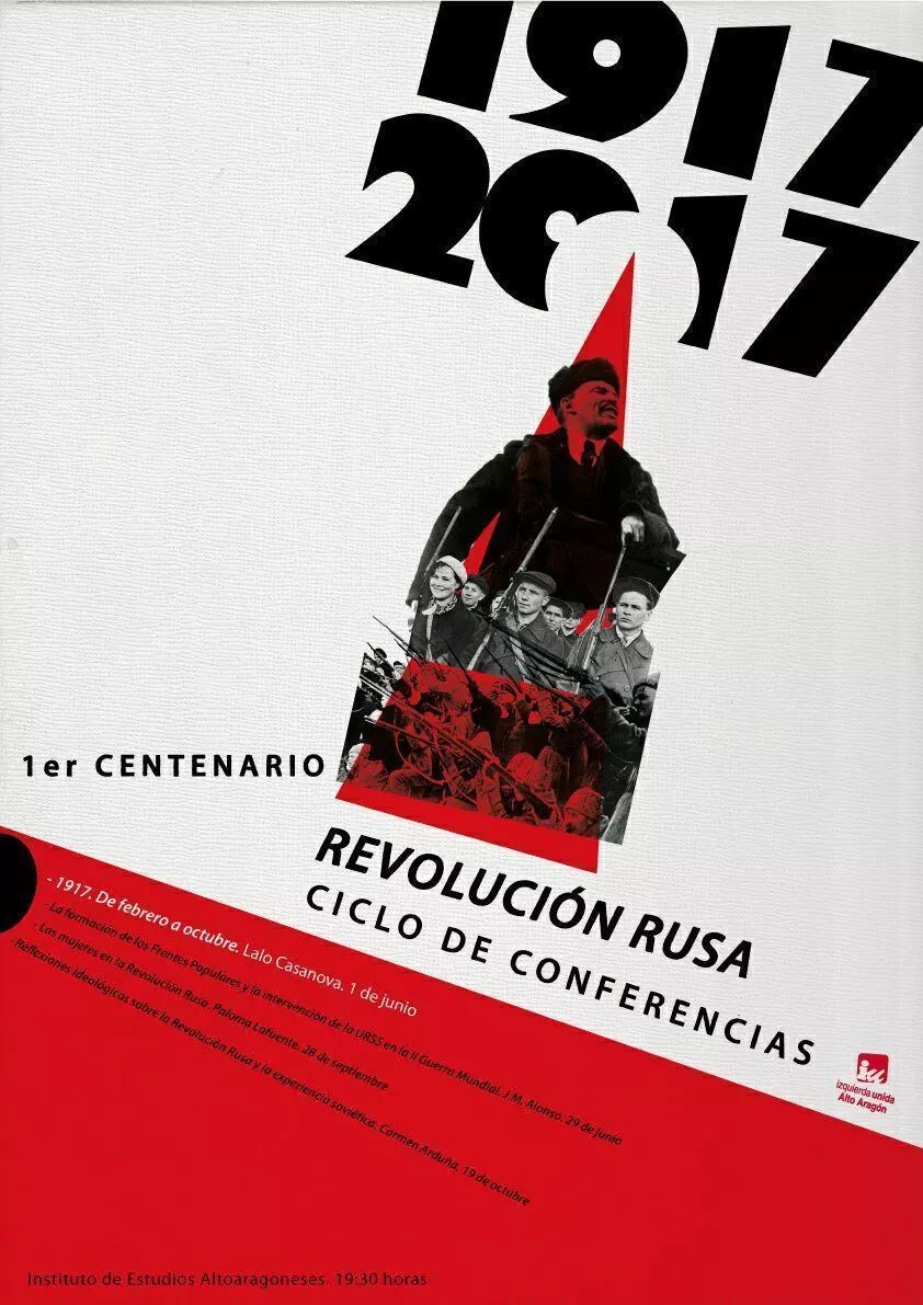 Comienza el ciclo de conferencias sobre la Revolución Rusa organizado en Huesca