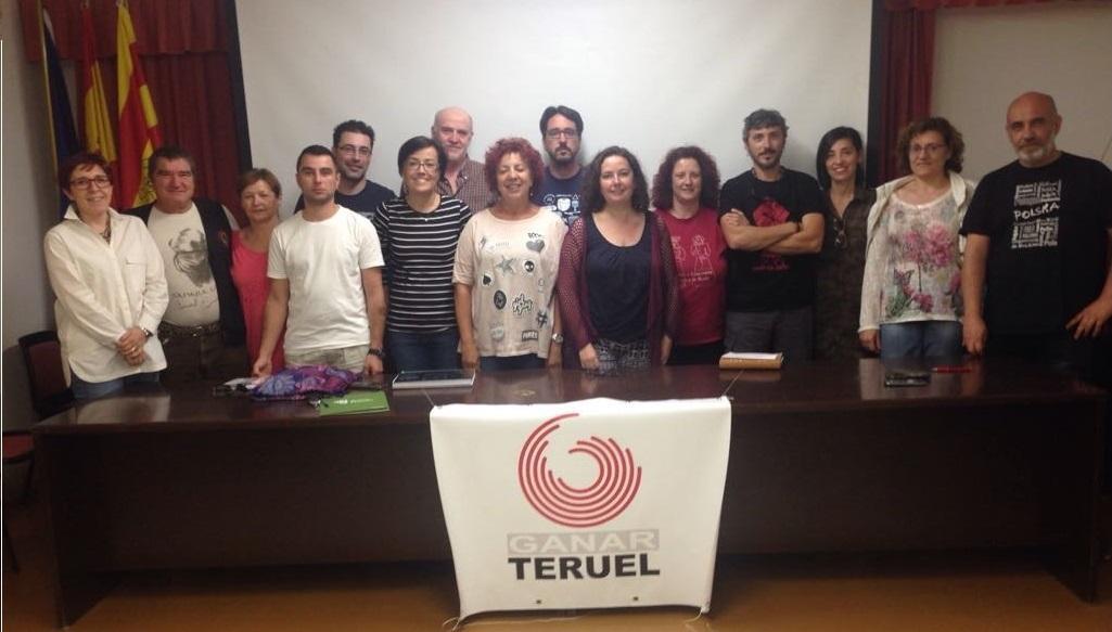 Ganar se compromete a luchar por las demandas más importantes de la provincia de Teruel y apuesta por seguir trabajando por la confluencia