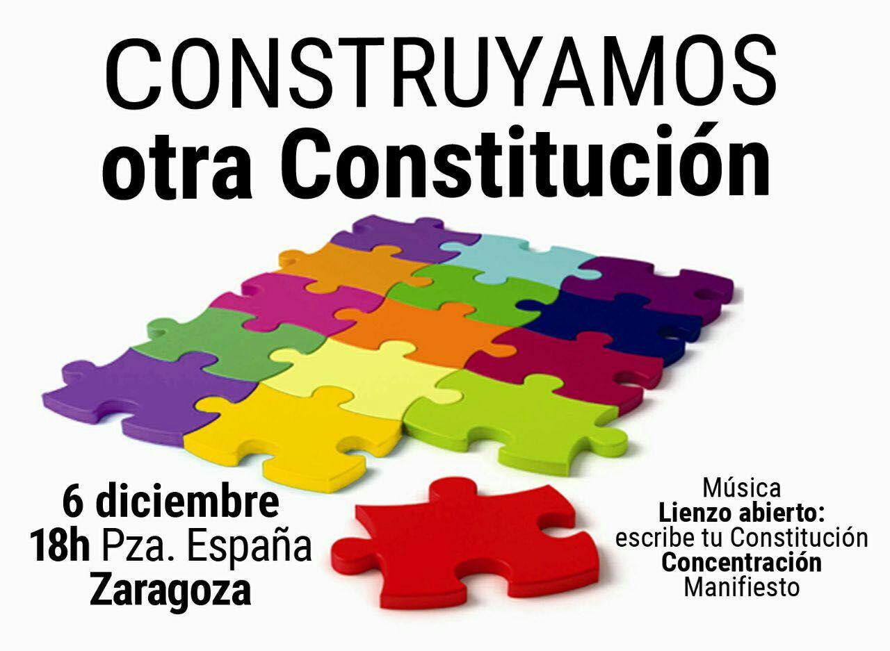 Celebramos el 6 de diciembre con la concentración “Construyamos otra Constitución”