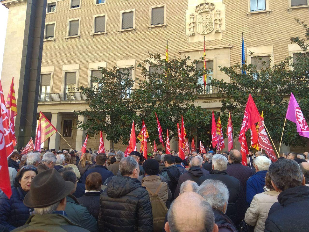 Apoyamos la movilización contra la “miserable” subida de las pensiones que propone el Gobierno