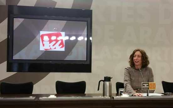 Luquin: “Nuestras enmiendas fomentan que el presupuesto del Gobierno de Aragón gire hacia su izquierda”