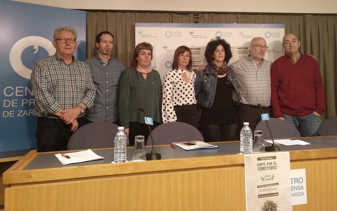 Presentación del foro para el empoderamiento social «A Plantar Fuerte» y las jornadas organizadas en Alcañiz