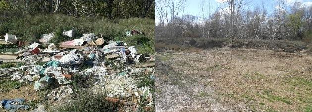 Acondicionado un vertedero ilegal entre Fraga y Massalcoreig después de la denuncia interpuesta por nuestra Asamblea Local