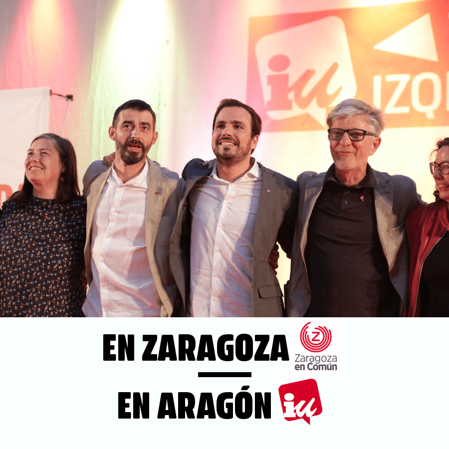 Agenda Zaragoza en Común, candidatura municipalista en la que participa IU