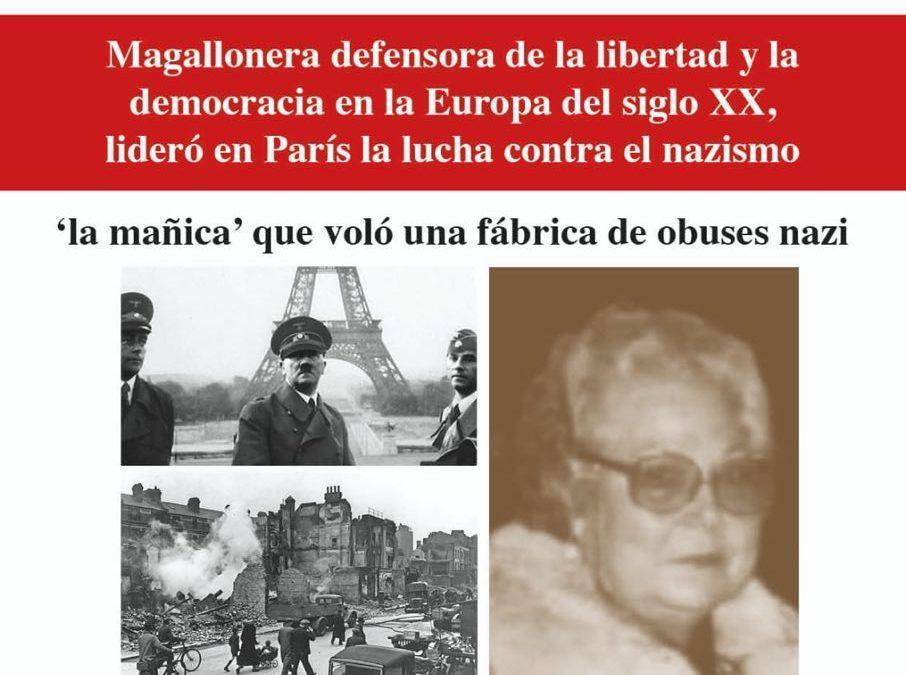 Participamos en el homenaje a Elisa Garrido García, “la mañica” que voló una fábrica de obuses nazi