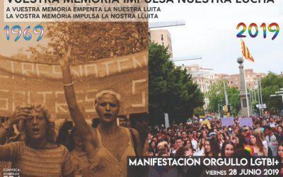 Nos sumamos a los actos para reivindicar los derechos LGBTIQ+