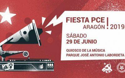 Fiesta del Partido Comunista de Aragón 2019
