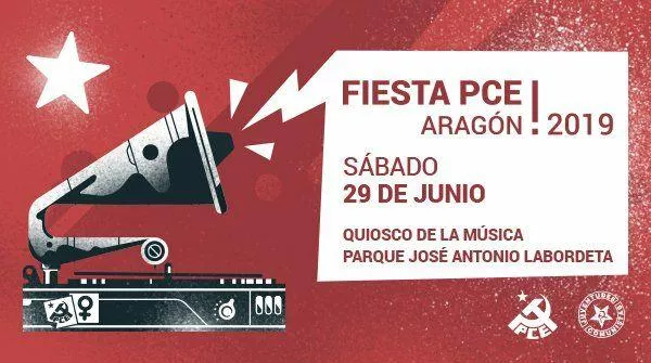 Fiesta del Partido Comunista de Aragón 2019
