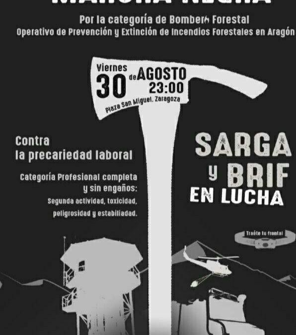 Apoyamos las reivindicaciones de la plantilla de SARGA y BRIF en lucha
