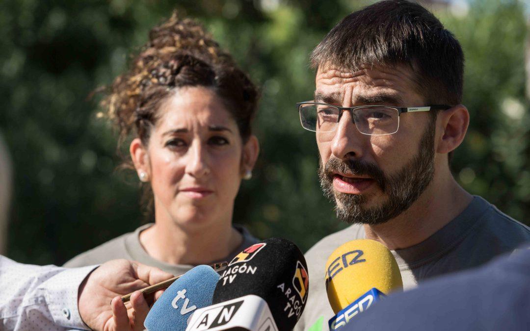 Exigimos al Gobierno de Aragón que actúe ante el vertido contaminante en el Grío procedente de las obras de Mularroya