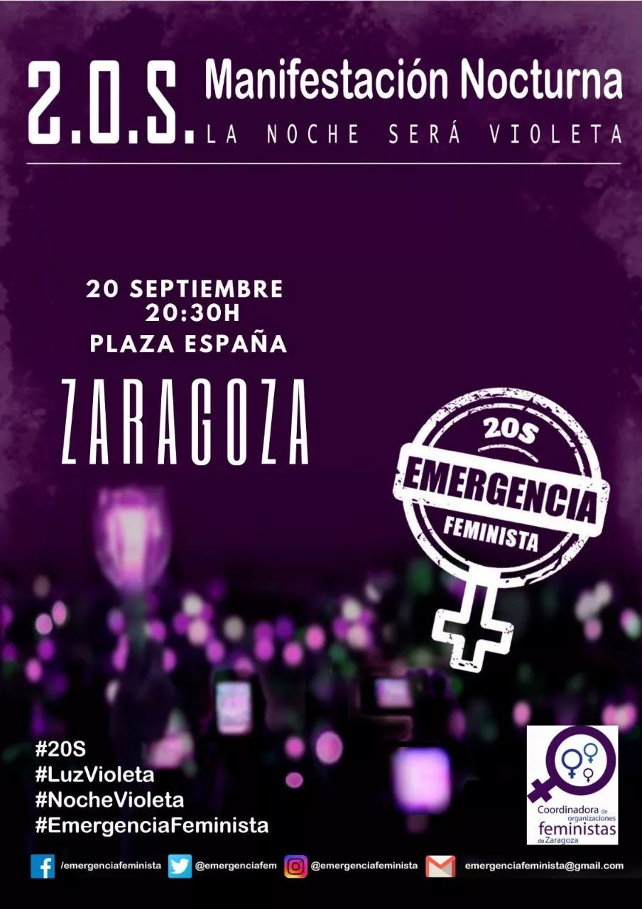 noche violeta