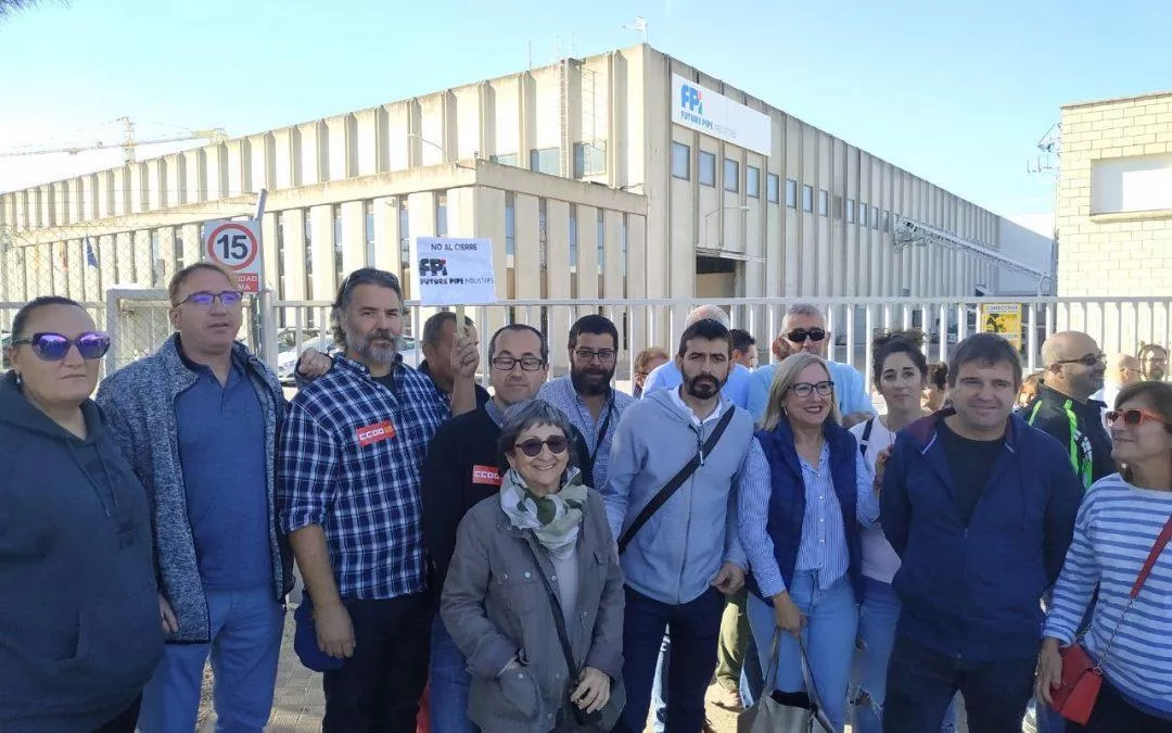 Sanz: “La falta de respuesta del Gobierno a nuestras preguntas sobre Future Pipe demuestra que no se están tomando el cierre con la importancia y urgencia que requiere”