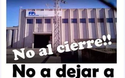 Acompañamos a la plantilla de Future Pipe para defender sus 116 puestos de trabajo