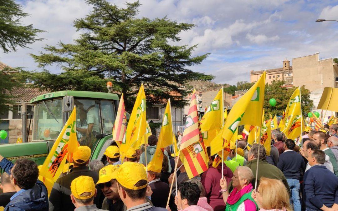 Apoyamos al sector agrario reivindicando precios justos para quienes producen alimentos