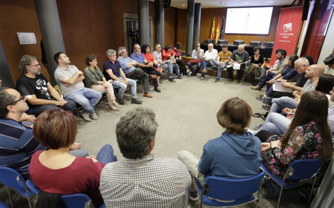 Las candidaturas municipales en las que participa IU se reúnen para planificar iniciativas que respondan a los problemas reales del territorio