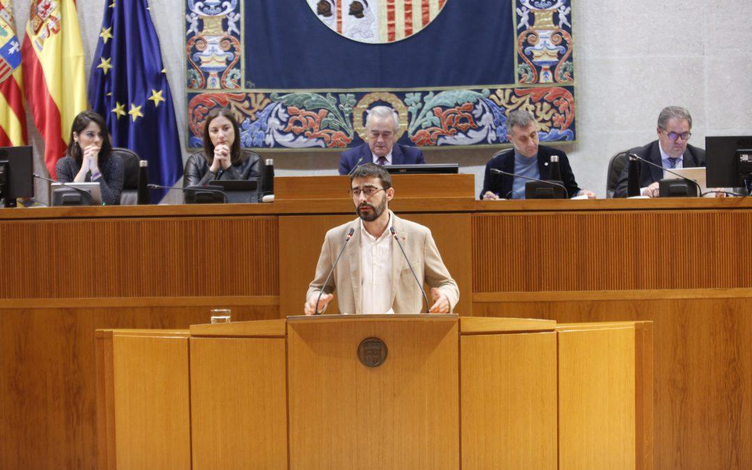 Aprobadas 57 enmiendas al proyecto presupuestario de Aragón para 2020