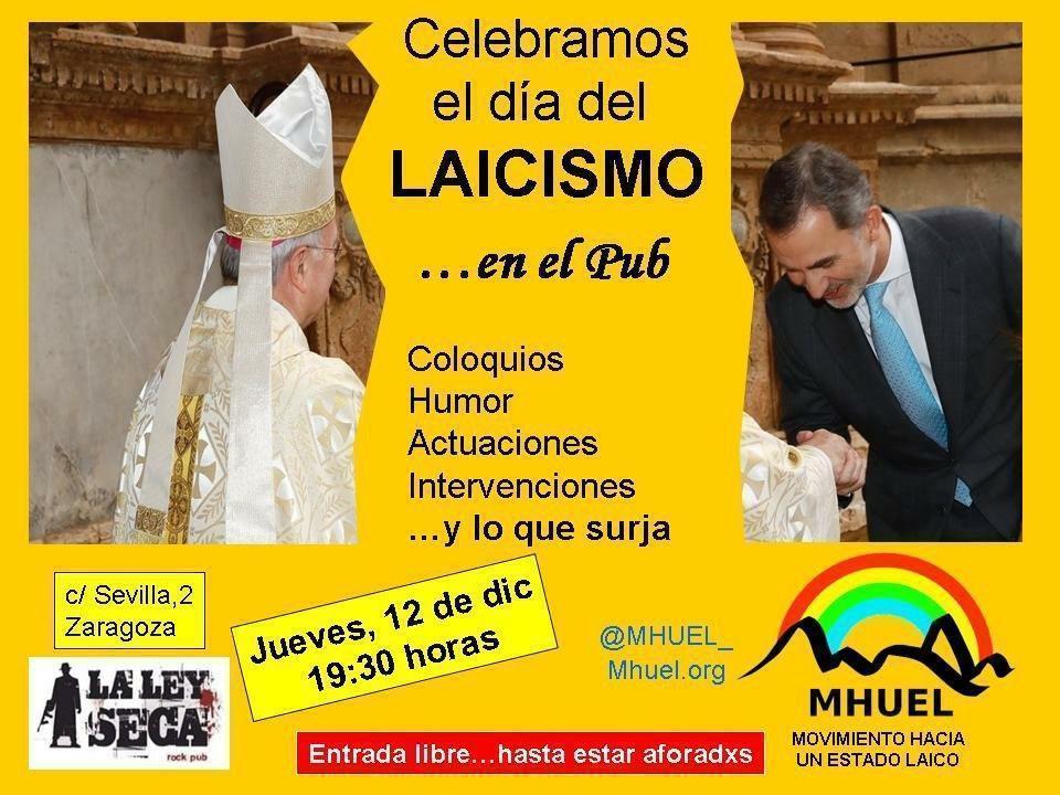 Celebramos el Laicismo... y lo que surja. MHUEL