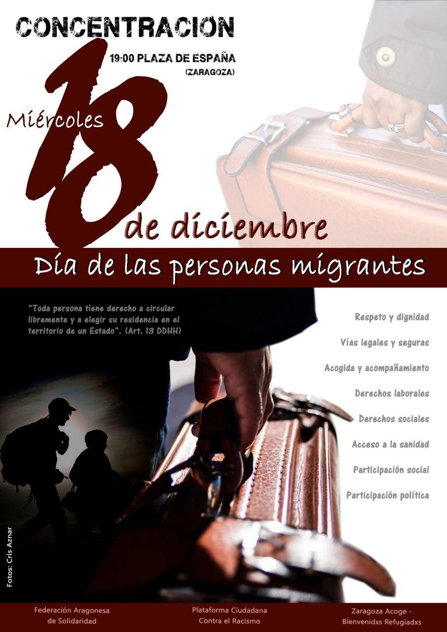 Concentración Día Personas Migrantes