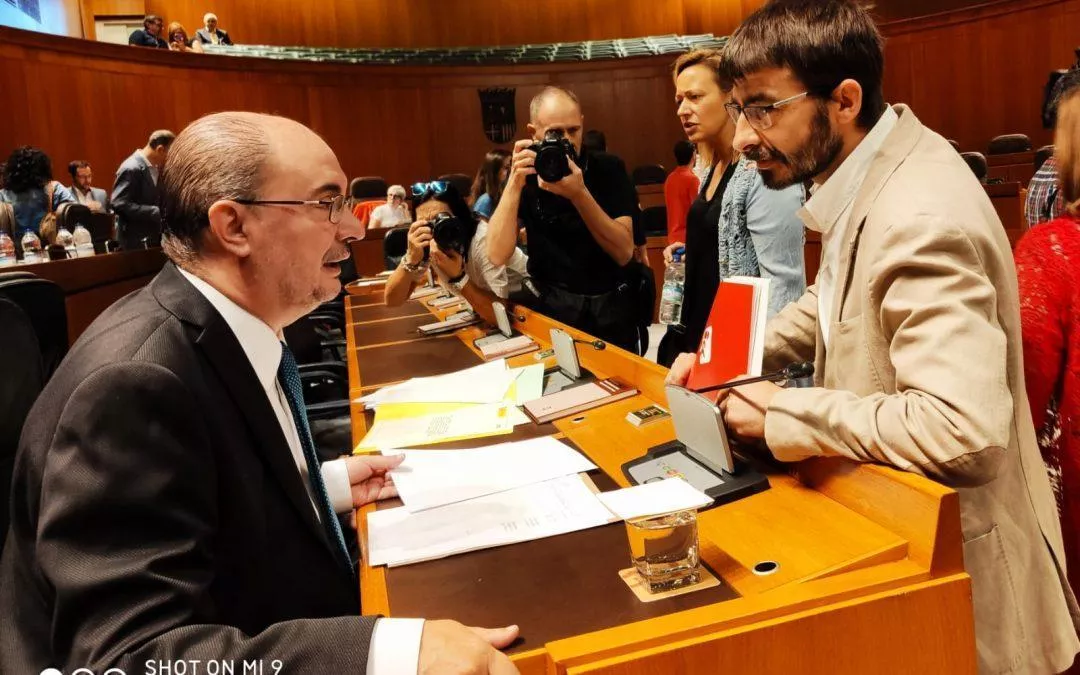 Sanz: “Lambán debe dejar de primar el modelo de uberización del campo y proteger a las explotaciones familiares agrarias”