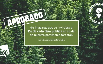 Conseguimos que Aragón establezca el 1% forestal