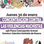 Concentración contra las violencias machistas