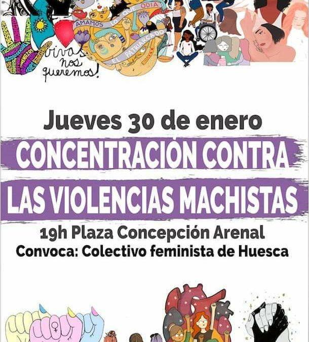 Concentración contra las violencias machistas