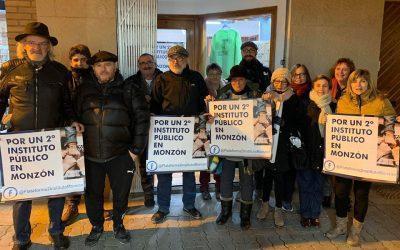 Cambiar Monzón se moviliza por la construcción de un segundo instituto público