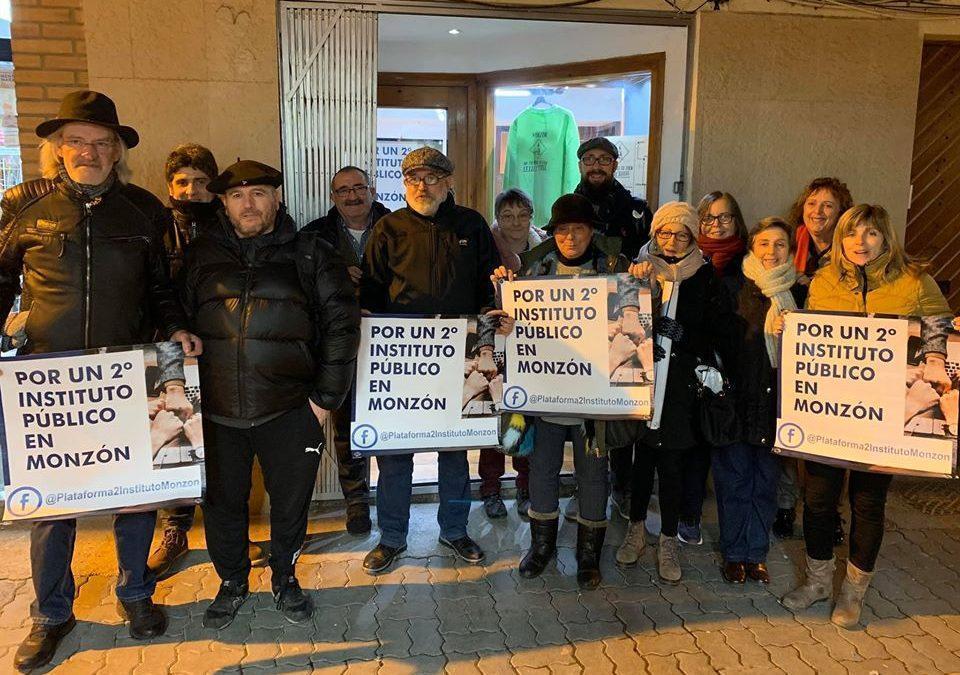 Cambiar Monzón se moviliza por la construcción de un segundo instituto público